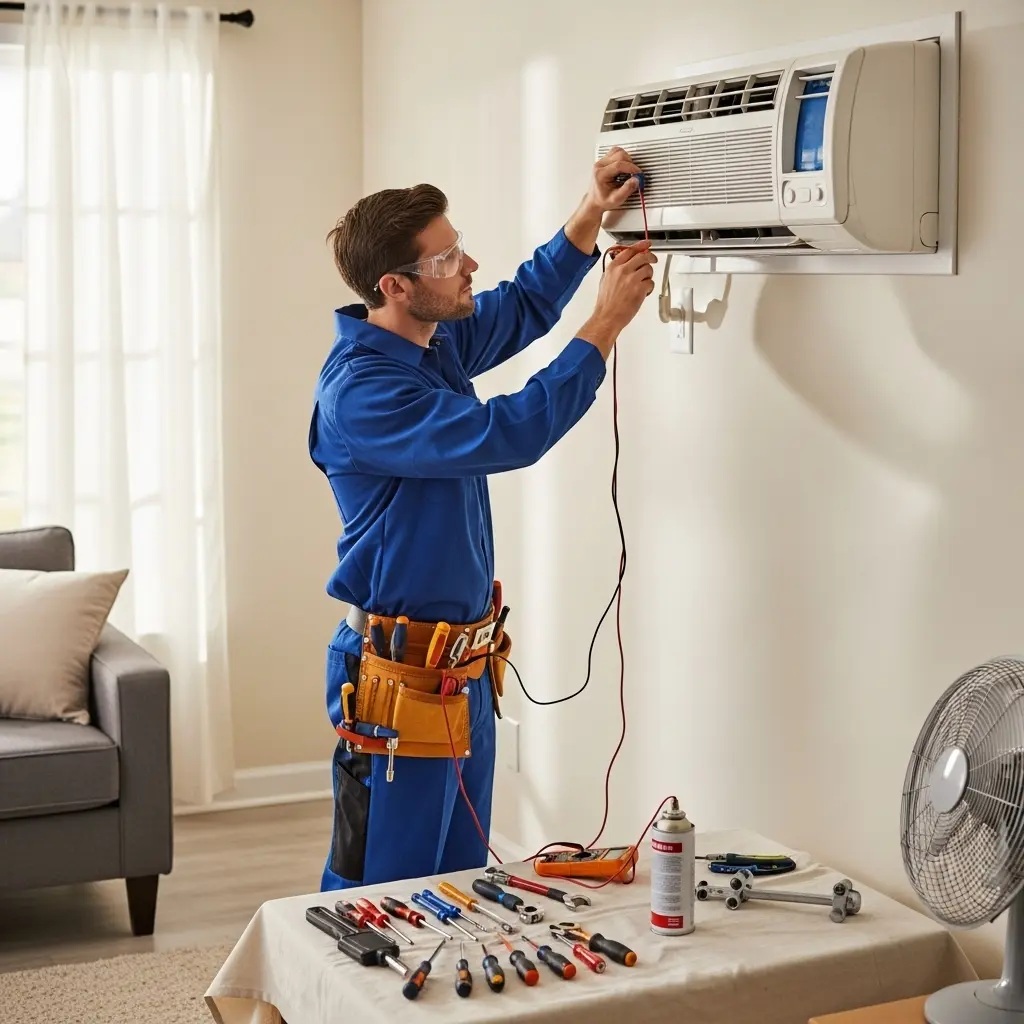 Saruhanlı Vaillant Vaillant klima gaz dolumu ve bakım – Enerji verimliliği artırıldı. - Teknik servis örneği